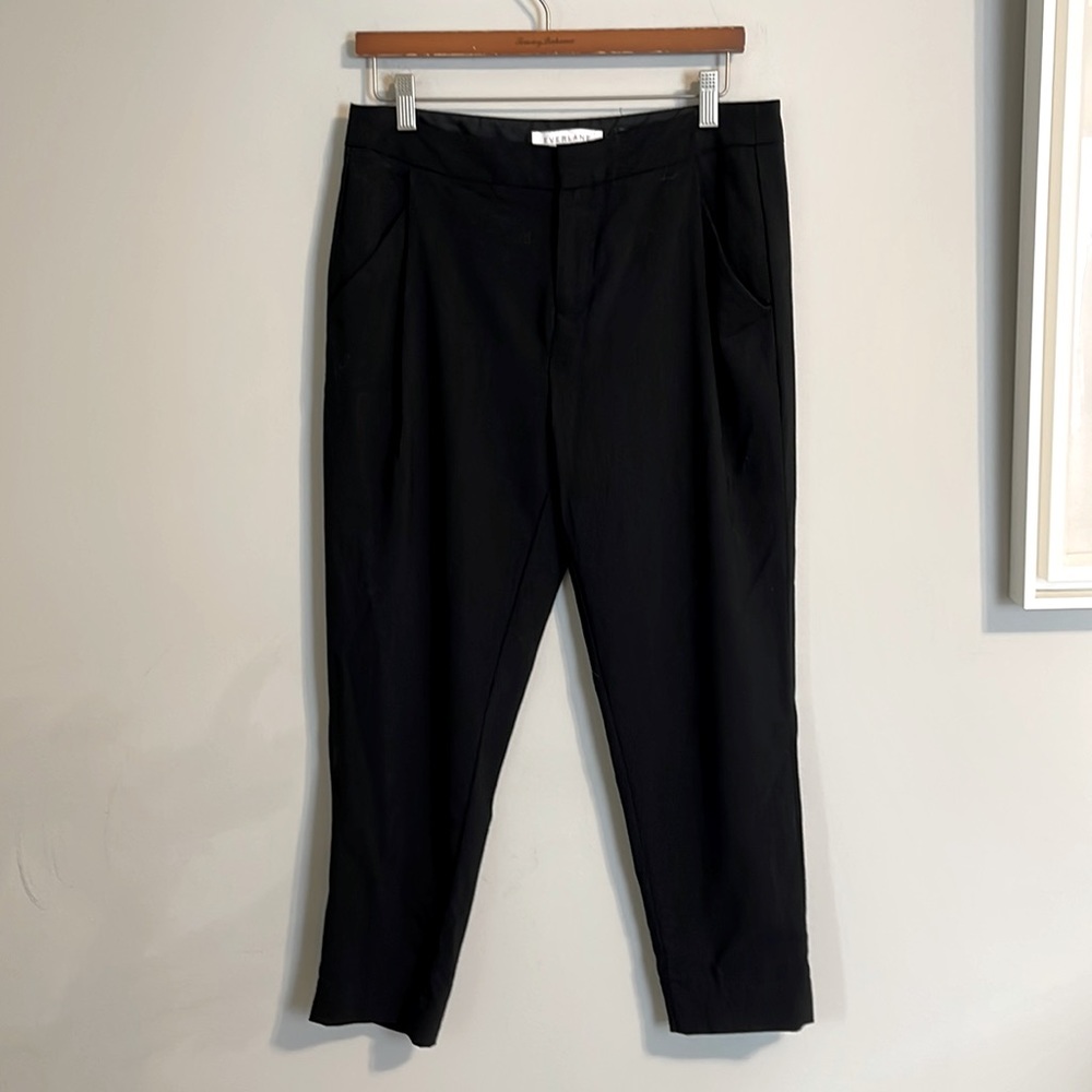Everlane cropped black dress pants size 6